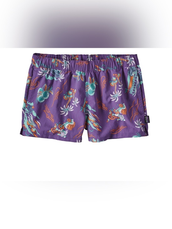 Patagonia Pants - Patagonia Women’s Barely Baggies shorts C Street Purple Style #57042 size Medium